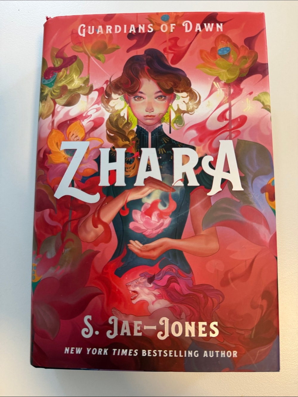Zhara Hardcover Art Print - Pink & Red Cover 1st Edition Signed Copy